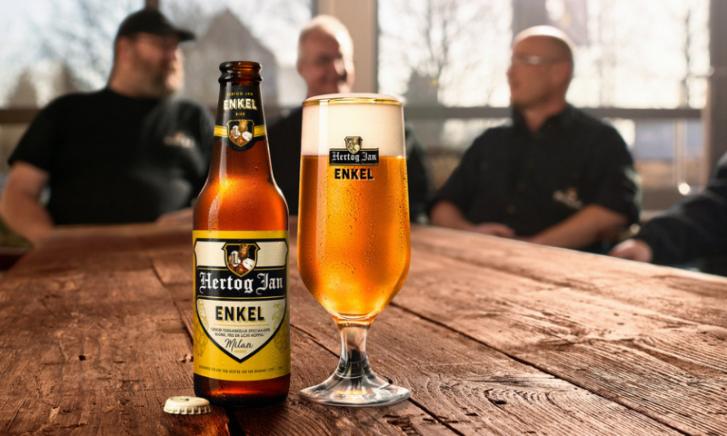 Hertog Jan Enkel in een glas